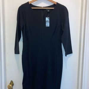 Ann Taylor black sheath dress